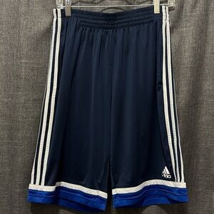 Adidas Men’s Basketball Navy Blue Athletic Shorts
